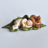 Top Collection Pequena Sereia Dormindo - Miniatura Encantadora para Jardim e Terrário - imagem 4