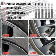 Tinta de Retoque para Aros Cinza Photão Tesla Model 3 Highland 2024 | Reparo Fácil de Arranhões com Fita e Lixa - imagem 4