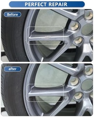 Kit de Retoque para Rodas Tesla - Tinta Starlight Silver com Ferramentas DIY - imagem 5