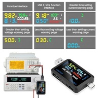 Testador Digital USB e Tipo-C Multifuncional: Monitore Tensão, Corrente e Capacidade - imagem 5