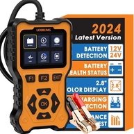 Testador de Bateria Automotiva 12V/24V LOERUMG HBCZ007: Diagnóstico Digital Completo - imagem 2