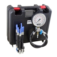 Manômetro Teste de Pressão Bomba Combustível Inox c/ 13 Mangueiras - Kit Completo para Auto - imagem 1