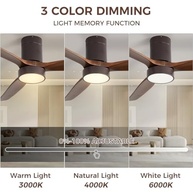 Ventilador de Teto Sofucor 132cm com Luz LED e Controle Remoto | 6 Velocidades, Motor Silencioso e Design Moderno - imagem 3