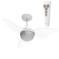 Ventilador de Teto Aliseu Smart Cristal com Controle Remoto 220V - 81cm - imagem 1