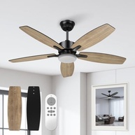 Ventilador de Teto com Luz LED e Controle Remoto | 6 Velocidades, Motor DC Silencioso, Bivolt - imagem 2