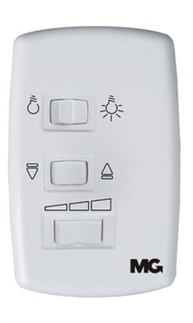 Controle Remoto para Ventilador de Teto 127V Branco Margirius – Conforto e Praticidade no Alcance da Sua Mão - imagem 2