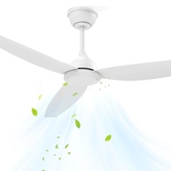 Ventilador de Teto 52" Silencioso com Controle Remoto | 6 Velocidades e Modo Reversível - imagem 2