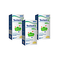 Teutovit E 400mg: Kit com 3 Frascos (90 Cápsulas) - imagem 1