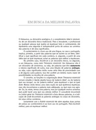 Thesaurus Essencial: Encontre a Palavra Perfeita e Enriqueça Seu Texto - imagem 5