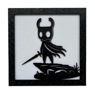 Quadro Decorativo Hollow Knight - Design Exclusivo 20x20cm com Textura em Alto Relevo - imagem 2