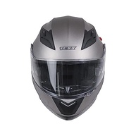 Capacete Texx Escamoteável Gladiator V3 Chumbo Fosco - Segurança e Estilo para Sua Pilotagem - imagem 3