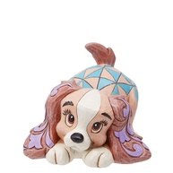 Estatueta Lady and The Tramp Jim Shore Disney Traditions - 6 cm Multicolorido - imagem 2