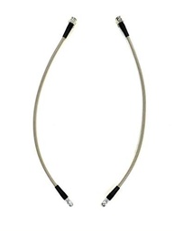 Mangueira de Freio Inoxidável Trançada Universal The Stop Shop - 40,6cm - Qualidade EUA - imagem 2