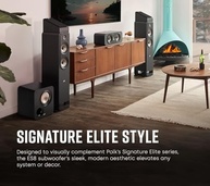 Subwoofer Polk Audio Signature Elite ES8: Graves Potentes e Imersivos para Seu Home Theater - imagem 5
