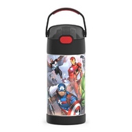 Garrafa Térmica Infantil THERMOS FUNTAINER Vingadores 350ml com Canudo - Mantém Bebidas Fria por Até 12h - imagem 2