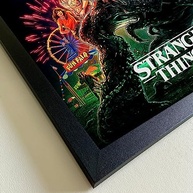 Quadro Decorativo Stranger Things 40x60cm - Moldura Ecológica com Impressão Premium - imagem 4