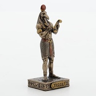 Veronese Design Thoth - Estátua do Deus da Sabedoria em Resina com Acabamento Bronze - imagem 2