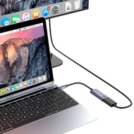 Adaptador USB-C para HDMI 4K 60Hz Thunderbolt 3 - Conecte seu MacBook com Estilo Azul - imagem 3