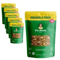 Tia Sônia, Kit 6 Granola Castanha do Pará Coco Baixo Sódio Tia Sônia - imagem 1