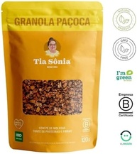 Tia Sônia, Granola Paçoca Pé Moleque Pasta Amendoim 120g Tia Sônia - imagem 4