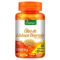 Óleo De Linhaça Dourada Tiaraju 60+10 Cápsulas De 1000mg - imagem 2
