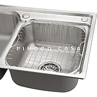 Cuba Dupla Inox com Torneira e Acessórios – Pingoo Ticunas - imagem 2