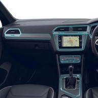 Película Protetora TPU Transparente Invisível para GPS VW Tiguan Facelift 2020-2025 - imagem 1