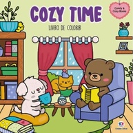 Cozy Time: Livro de Colorir para Relaxar e Desestressar - imagem 2