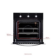 Forno Elétrico Dako Diplomata 60L com Grill e Timer - imagem 2