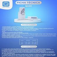Controle Remoto QV40 para Ventilador e Lâmpada com Timer, Dimmer e Alcance de 15m – Bivolt - imagem 4