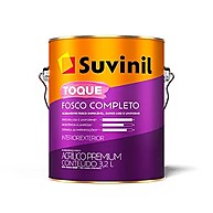 Tinta Acrílica Fosco Premium Crômio 3,2L Suvinil: Acabamento Perfeito sem Cheiro - imagem 1