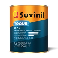 Tinta Acrílica Toque Seda 900ml Branco Neve: Acabamento Sofisticado - imagem 1