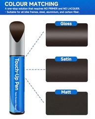 Tinta de Retoque para Bicicleta Giant - Cor Jacarandá Brilhante (#5a4959) - Reparo Fácil de Arranhões e Lascas - imagem 3