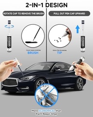Tinta de Retoque Grand Blue (RCJ) para Infiniti - Caneta 2 em 1 com Pincel para Reparos Fáceis e Precisos - imagem 3