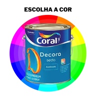 Tinta Coral Decora Seda 3,2L: Cores Vivas e Acabamento Premium - imagem 1