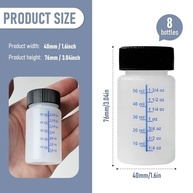 ATROPOS - 8 Frascos de Retoque de Tinta 60ml com Bolas de Mistura - Ideal para Reparos Automotivos e Domésticos - imagem 3