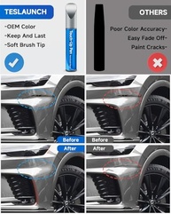 Tinta de Retoque Metálica Prata Atômica 1J7 - Compatível com Lexus | Reparo Profissional de Arranhões - imagem 3