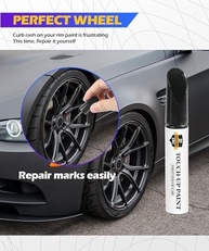 Kit de Reparo de Arranhões para Rodas de Carro – Tinta de Retoque Fácil de Usar - imagem 5