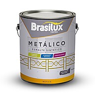 Tinta Esmalte Metálico Brasilux 3,6L: Brilho e Proteção! - imagem 1