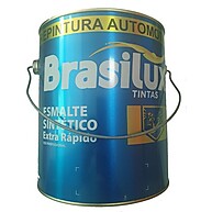 Tinta Esmalte Sintético Cinza Grafite 3,6L para Rodas - Brasilux - imagem 1