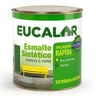 Tinta Eucalar Brilhante: Cinza Médio 900ml - imagem 1