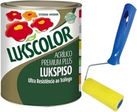 Tinta Piso Lukspiso 900ml com Rolinho 9cm - Acabamento Premium para Pisos Internos e Externos - imagem 1