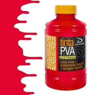 Tinta PVA Fosca Cores Quentes 500ml - Daiara - Vermelho Noel 120 - imagem 2