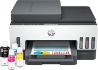 Impressora Multifuncional HP Smart Tank 754 Tanque de Tinta Colorida Wi-Fi Scanner Duplex, Bluetooth. Funções: Imprimir, Copiar, Digitalizar. Cor: Branco (2H0A6A#AK4) - imagem 1