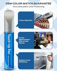 Kit de Tinta de Retoque Metálica Moondust 443 – Reparo Profissional de Arranhões para Carros Volvo - imagem 3