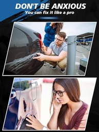 SYOAUTO Tinta de retoque branca perolada para carros Tinta de retoque automotivo Reparação de arranhões Removedor de arranhões 2 em 1 Branco pérola - imagem 3