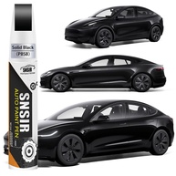 Tinta de Retoque para Carro Preto Sólido PBSB - Compatível Tesla Model Y/3/X/S | Caneta de Pintura com Removedor de Arranhões - imagem 1