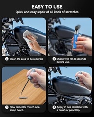 Tinta de Retoque Harley-Davidson Midnight Pearl - Pintura Profissional para Moto - imagem 5