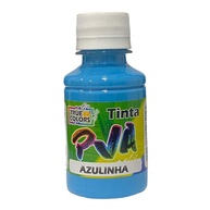 Tinta PVA 100 ml True Colors - Tons Vibrantes de Azul e Verde para Artesanato e Pintura - imagem 1