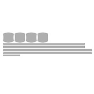 Vicrez Kit PPF de Proteção de Tinta Pré-Cortado para Honda Accord 2018-2020 | Película Autorreparável com Tecnologia Avançada - imagem 2